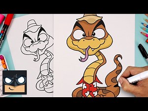 How To Draw Mr Snake | Bad Guys - Videos For Kids