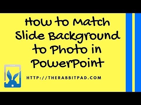 How to Match Background of Slides to Photos in PowerPoint Using the Eyedropper Tool