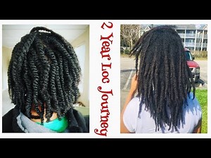 2 Year Loc Journey | Semi-freeform Locs | Visuals and Video