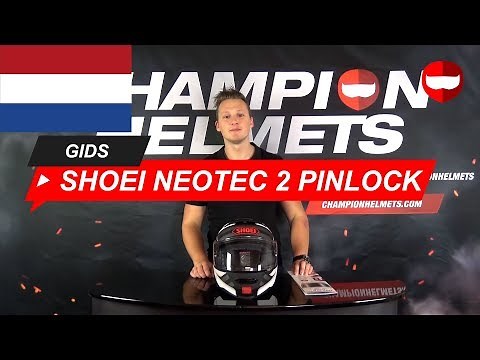 Hoe vervang je het vizier en plaats je een pinlock op de Shoei Neotec 2 - ChampionHelmets.com
