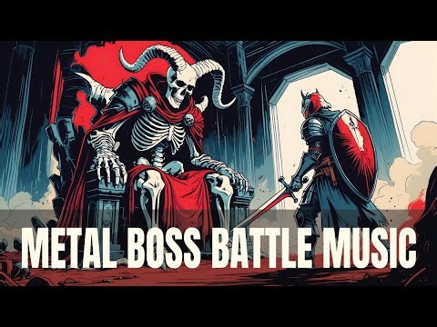 🔥 Epic Metal Boss Battle Music Playlist | Perfect for Gaming, Working, Chilling & Motivation 🎸💥