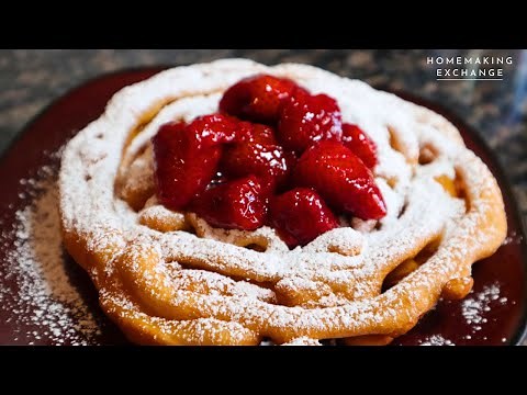 How to Make Funnel Cake | Homemade Funnel Cake Recipe