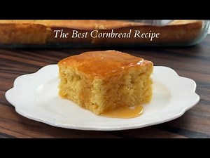 The Secret to the Most Moist Cornbread Ever | The Salty Cooker #cornbread