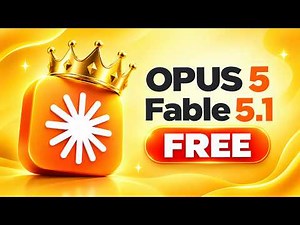 Get Opus 5 & Claude Fable 5.1 FREE (Full Tutorial) – No API 2026