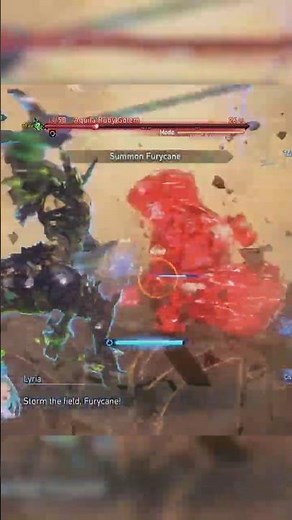 New Summon Showcase – Furycane | Granblue Relink Beta #granbluerelink #Shorts