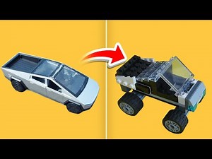 LEGO TESLA CYBERTRUCK IN 5 MINUTES ! (Tutorial )