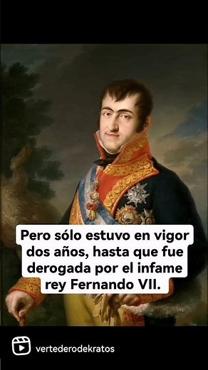 19 de marzo de 1812, primera Constitución Española