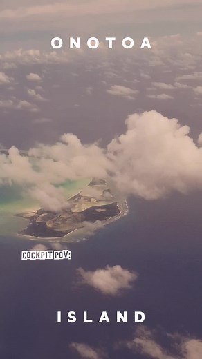 ONOTOA🏝 aka 6 GIANTS Cockpit VIEW: Arorae to Tabiteuea #pilotlife #kiribati🇰🇮 #travel