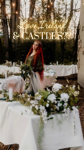 Find the ~ soul ~ of Ireland in the * heart * of VIRGINIA! That’s right. If your celtic heritage is calling you to have a castle wedding, but you don’t have the funds or passport, then we have a castle ruins venue in Bedford, Virginia for you. We are 45 minutes from Hollins University & 30 minutes from Liberty University. Near Roanoke, VA & Lynchburg, VA. We still have 2026 dates available! #fairytalewedding #castlewedding #whimsicalaesthetic #weddinginspo #forestwedding