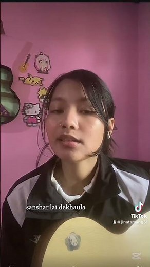 own lyrics of song firfirey by yabesh thapa #ownvoice #ownlyrics #newartist #fyp #support