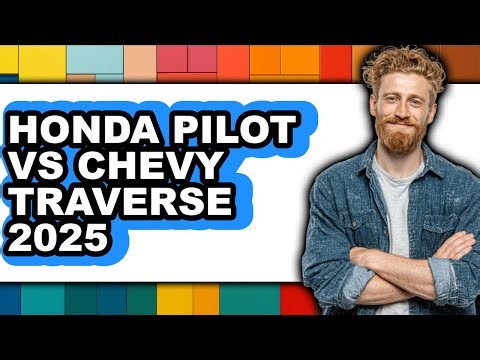Honda Pilot vs Chevy Traverse 2025 - Which is Better?