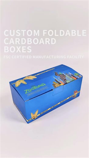 Zootopia Collab Luxury Gift Box ✨ Zootopia-themed collectible box with premium metallic finish custom hot foil stamping logo. Vibrant cityscape art, premium card box for blind toy & charm pendants. Designed to wow collectors & boost brand value. #ZootopiaPackaging #CustomGiftBox #HotFoilStamping #LuxuryPackaging #ToyPackaging