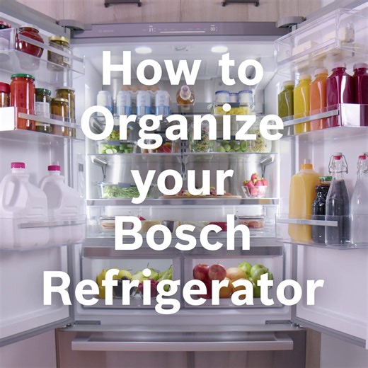 Now is the perfect time to organize your refrigerator. Here’s our tips for how to stock your Bosch refrigerator. Learn even more at our link below. https://bit.ly/4c3j0H5 | Bosch Home