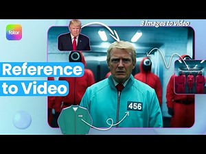 How to Control Any Elements in AI Video - Fotor Reference to Video Tutorial