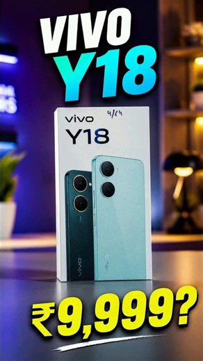 Vivo Y18 Unboxing 🔥 Best Budget Phone Under ₹10,000? 😱 #shorts
