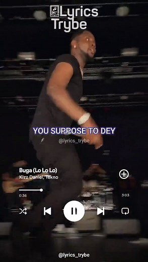 Buga - Kizz Daniel ft Tekno (Lyrics)