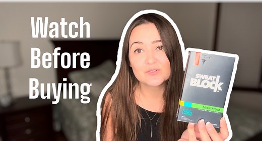 Watch Honest review on SweatBlock antiperspirant body wipes! on Amazon Live