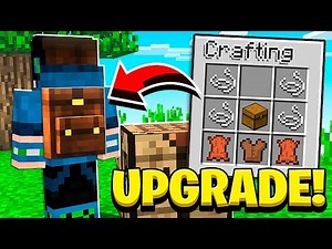 How to UPGRADE CHESTS in Minecraft Pocket Edition!