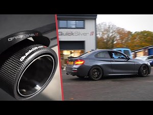 MY BMW M240i GETS A QUICKSILVER EXHAUST!!