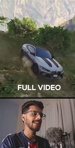 What Happens If BMW Falls From Mountain? 😳 #gta5
