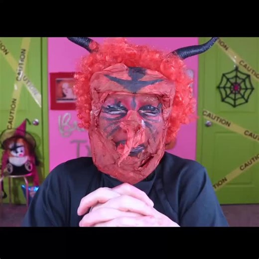 Brandi TV on Instagram: "😈💀😂 I seriously love you guys so much, from the bottom of my heart thank you for all the support and love.🙏🏼🥳🖤 #branditv #halloween #halloweenmakeup #skit #makeup ￼"