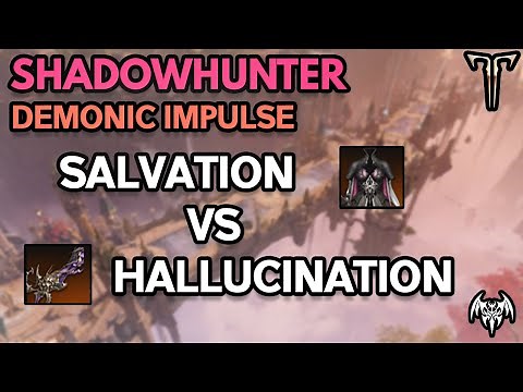 Salvation Vs Hallucination Relic Sets Comparison - Lost Ark Shadowhunter Demonic Impulse