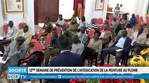 12e Semaine de prévention de l'intoxication par la peinture au plomb : sensibilisation accrue pour protéger la santé et prévenir les risques liés à l'exposition au plomb. | Vox Congo