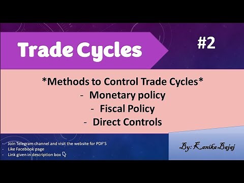 Methods to control Trade Cycles | Monetary Policy | Fiscal Policy | Direct Controls | Part-2 | EK:)