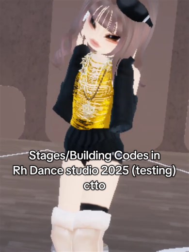 Stage Codes for Rh Dance Studio 2025