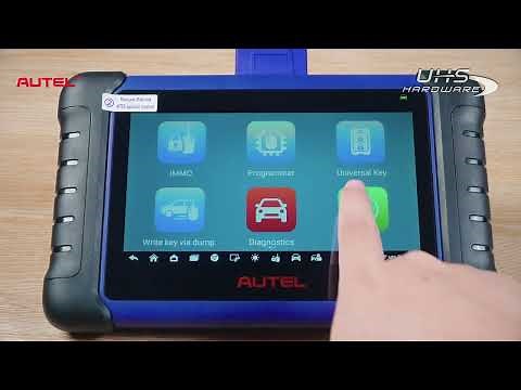 How To Use Autel MaxiIM IM508S - IMMO Vehicle Coverage & Function Display