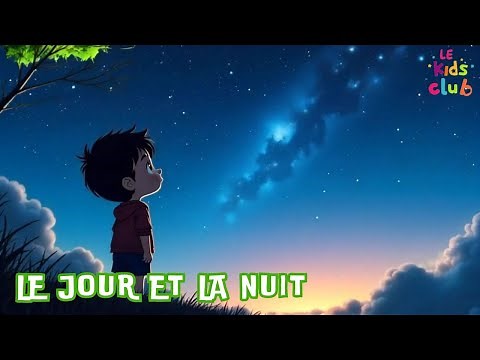 Le jour et la nuit 🌞🌙 - Comptine éducative en français pour enfants de 3 à 6 ans