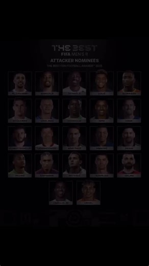 @hasanov.10k | 🔥⚽ The world of football never stops shining! 🌟 The list of The Best FIFA Men’s 11 Attacker Nominees 2025 is absolutely stacked with... | Instagram