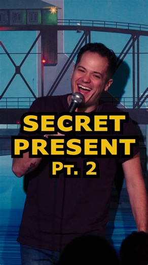 Secret present Pt. 2 #standup #comedy #funny #jokes #crowdwork #standupcomedy #comedian | Jeff Arcuri