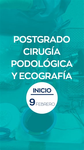 WAPS ACADEMY on Instagram: "📣 Postgrado en Podología Quirúrgica y Ecografía WAPS 🦶 Perfecciona el diagnóstico, tratamiento y el manejo quirúrgico de las diferentes patologías del pie a través de casos clínicos con pacientes reales, los contenidos más actualizados y la última tecnología del sector. 🗓️ Inicio: 9 de febrero 💻 Modalidad online 💳 Desde 99€/mes 📲 Toda la información en www.wapsacademy.com 💬 ¿Dudas? Escríbenos un MD o un email a info@wapsacademy.com #ViveWAPS #FormaciónOnline #P