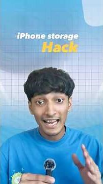 iPhone Storage Full Problem Fixed! 🤯 Clear 10GB System Data Instantly #techinhacks
