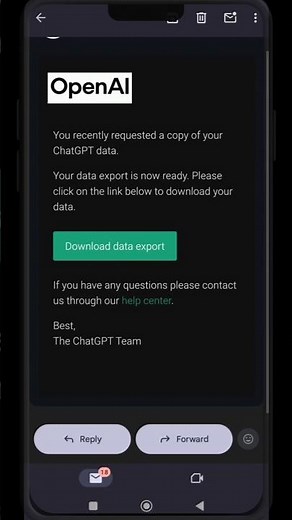 ChatGPT Data Export Explained | Backup & Save Your Chats | Download Chat History | #chatgptguide