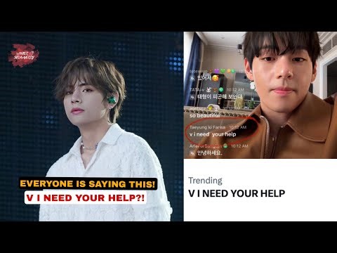 🔴“V I NEED YOUR HELP” Suddenly Goes Viral Worldwide After Taehyung’s Swim Teaser