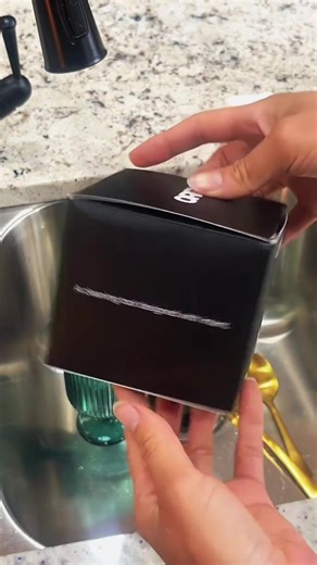 Got the new orb sponge 😆 We all squeeze designer sponges, now we get to squeeze one that we can clean with too! I love that it comes with a stone drying pad, doesn’t hold food particles, and is actually fun to use for those of us who enjoy sensory and aesthetics. 🖤 My mom demanded I bring her this one, so now I need a new one 😭