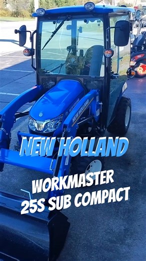 New Holland Workmaster 25S Cab Sub Compact Tractor