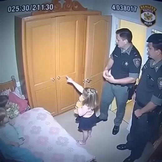 She Told 911 There Was Someone in Her Room—What Police Found Shook the Neighborhood 😨 Just after midnight, a little girl called 911, her voice trembling: “Please… come quick. There’s someone in my room.” The dispatcher knew this was serious. The house looked normal from the outside—doors locked, windows shut—but inside, the girl pointed at the vent, clutching her stuffed toy for comfort. What officers discovered behind that vent turned an ordinary night into a terrifying reality: signs that som