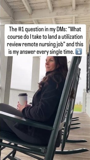 #1 Question In My DMs about Remote Utilization Review Nursing Jobs