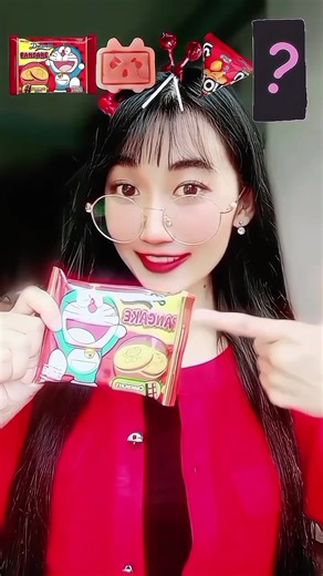 Eating Red Color Food Challenge Review