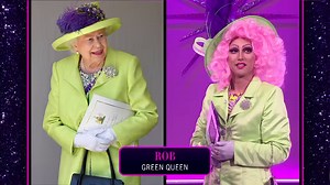 To celebrate Queen Elizabeth II's "Platinum Jubilee," we had five of our staffers do drag interprations of some of the Queen's most iconic looks, and judged by the queen of drag himself, RuPaul! | The Late Late Show with James Corden