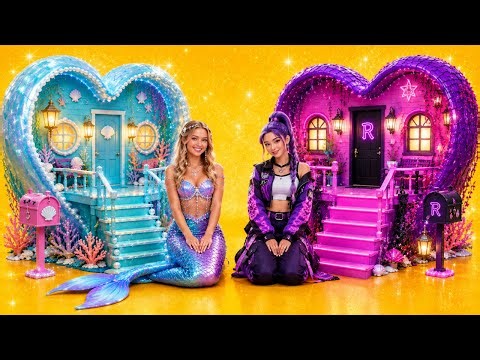 ✨ Tantangan Makeover Kamar AI | Rumi VS Mermaid oleh 123 GO! Tren