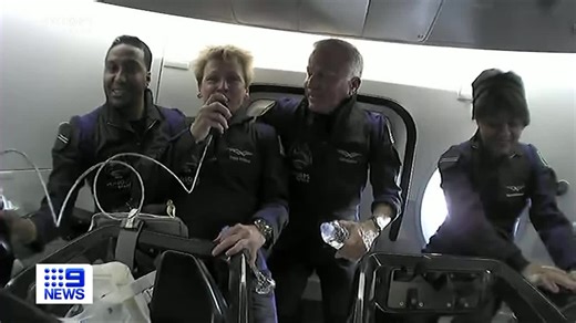 SpaceX launches four astronauts to space