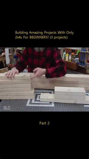 Building Amazing Projects With Only 2x4s For BEGINNERS! B projects) #building #projects #beginners