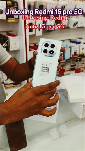 Unboxing Redmi Note 15 pro/Kaisa hai Redmi note 15pro #shorts #smartphone #shortvideo #qatar