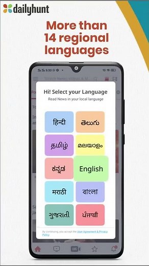 Dailyhunt - News curated from top publishers