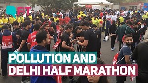32K views | As Delhi gears up for the Airtel Half Marathon, the air quality continues to plummet. Will it faze the runners? Catch the full story here: https://bit.ly/2yqcfxI | Fit | Facebook