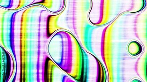 Looping video interference footage. Imitation of a Datamoshing video.